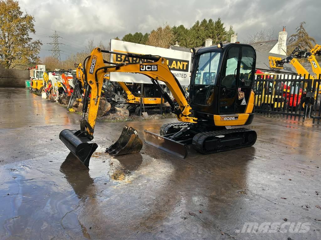JCB 8026 CTS Miniekskavaatorid < 7 t