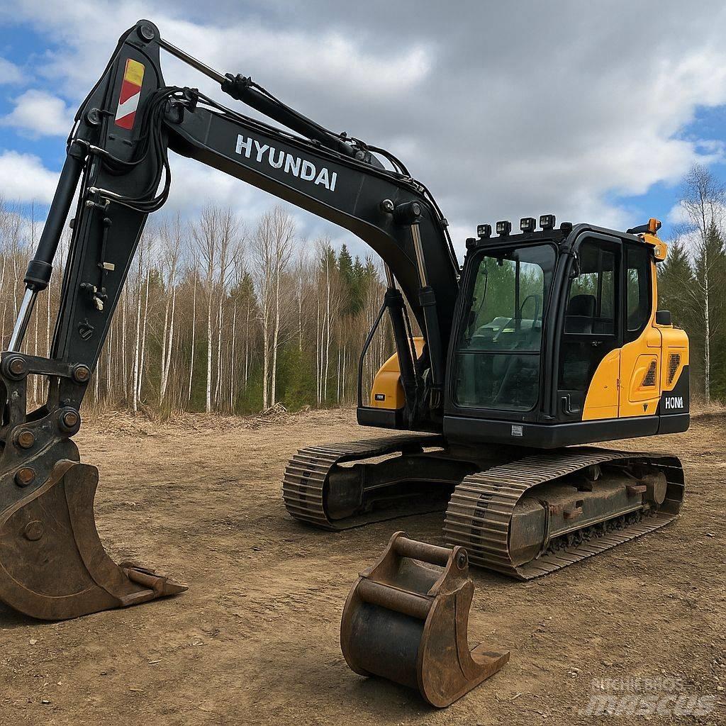 Hyundai HX 140 AL Roomikekskavaatorid