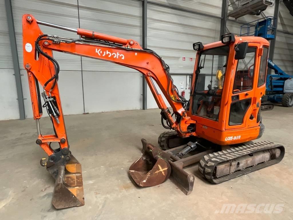 Kubota U 35-3 A 3 Miniekskavaatorid < 7 t