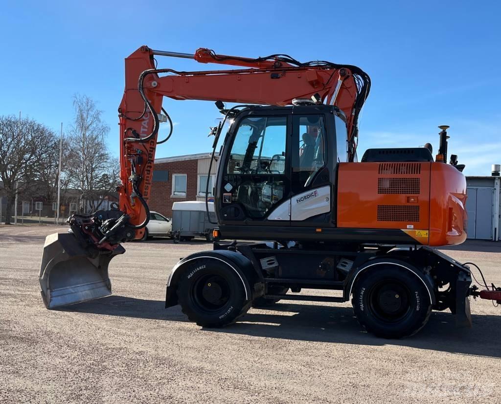 Hitachi ZX 140 W-5 Ratasekskavaatorid