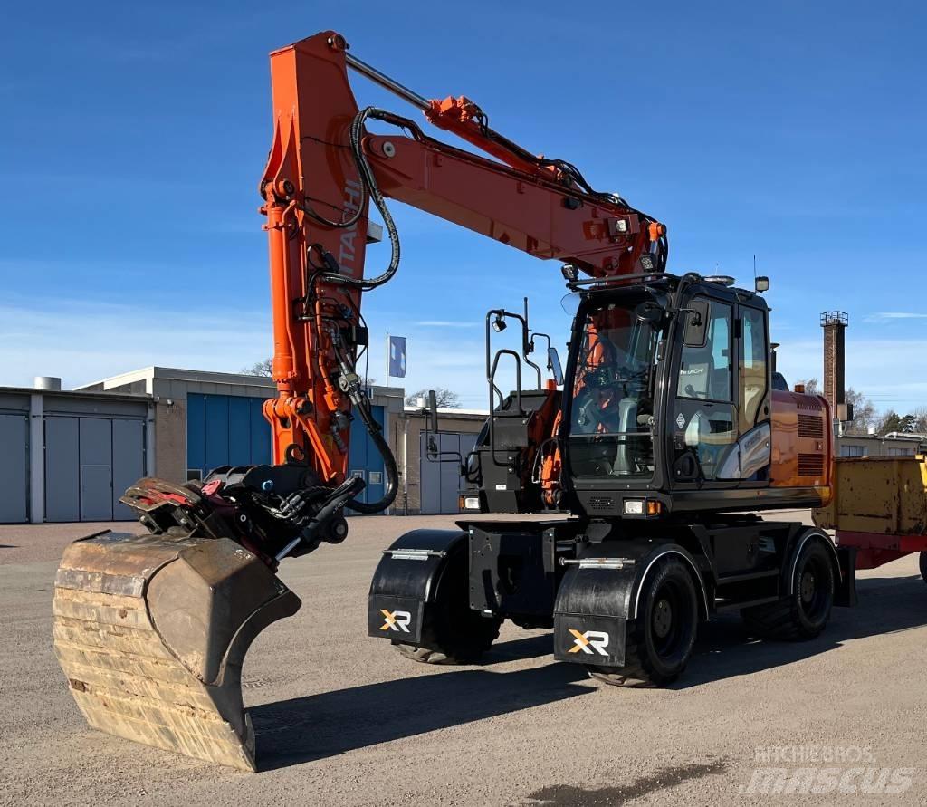 Hitachi ZX 140 W-5 Ratasekskavaatorid