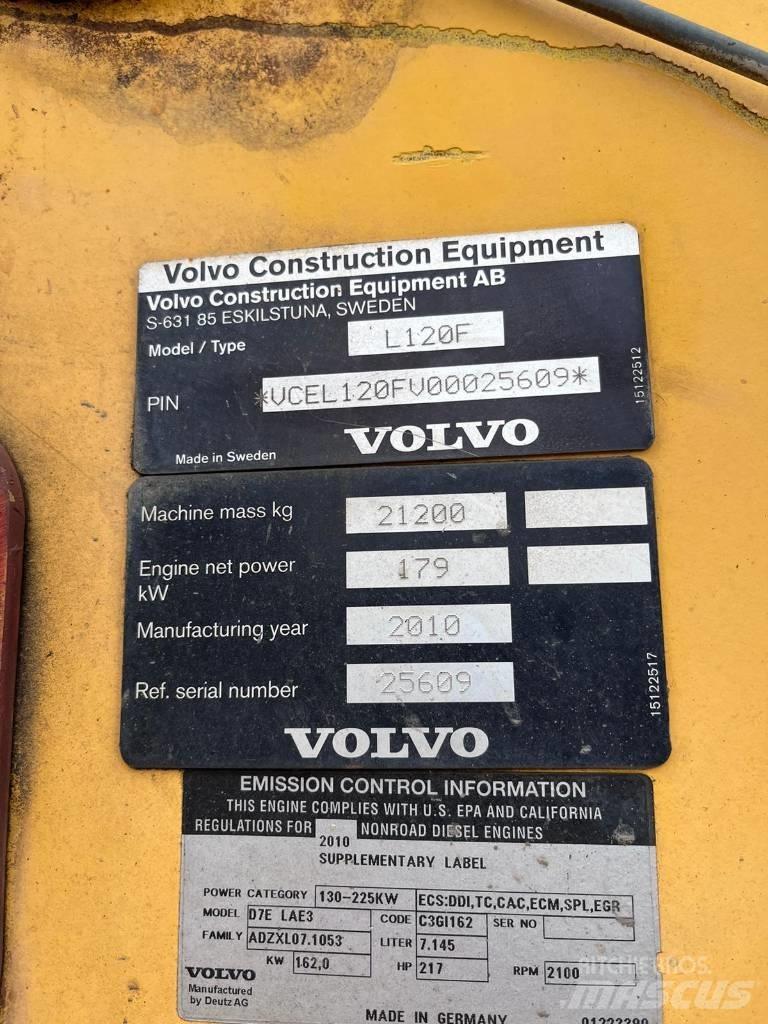 Volvo L 120 F Rataslaadurid