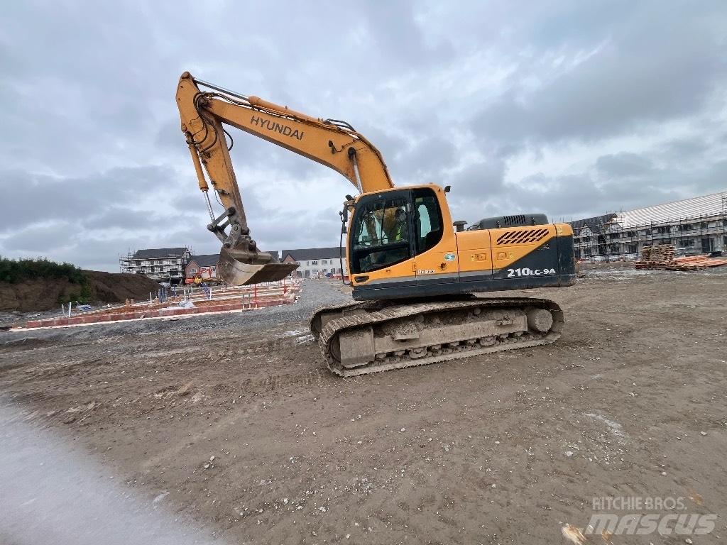 Hyundai Robex 210–9 Roomikekskavaatorid