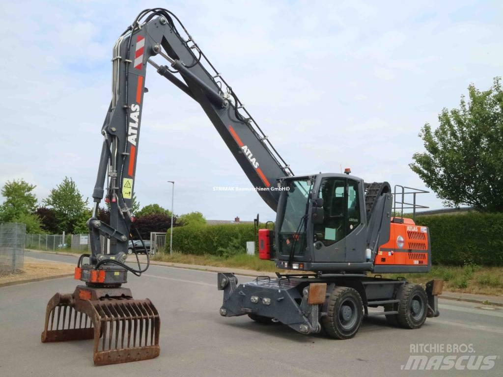 Atlas 180 MH Ratasekskavaatorid