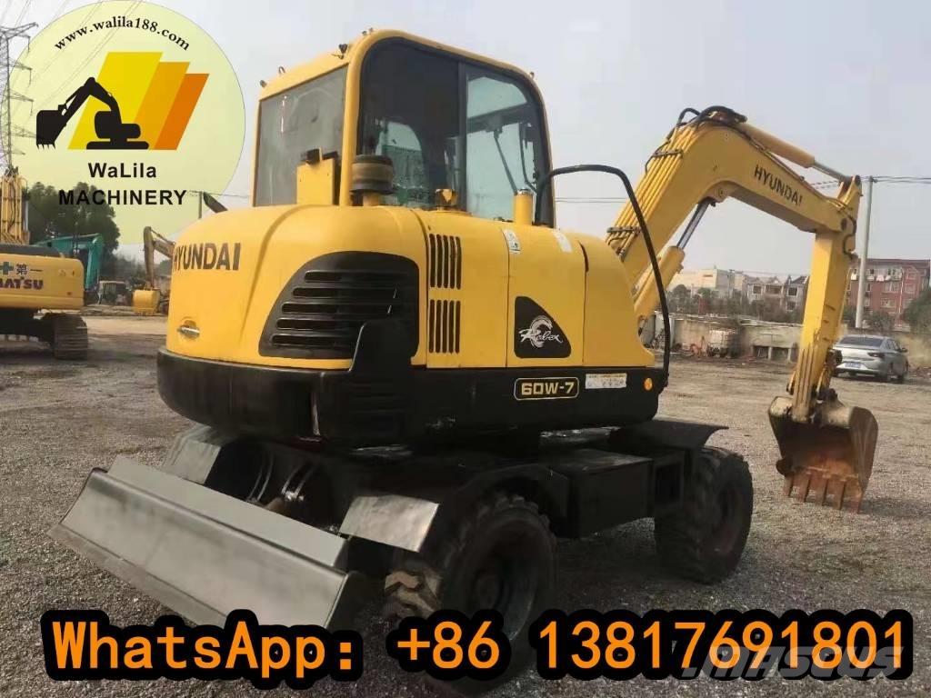 Hyundai 60 W Ratasekskavaatorid