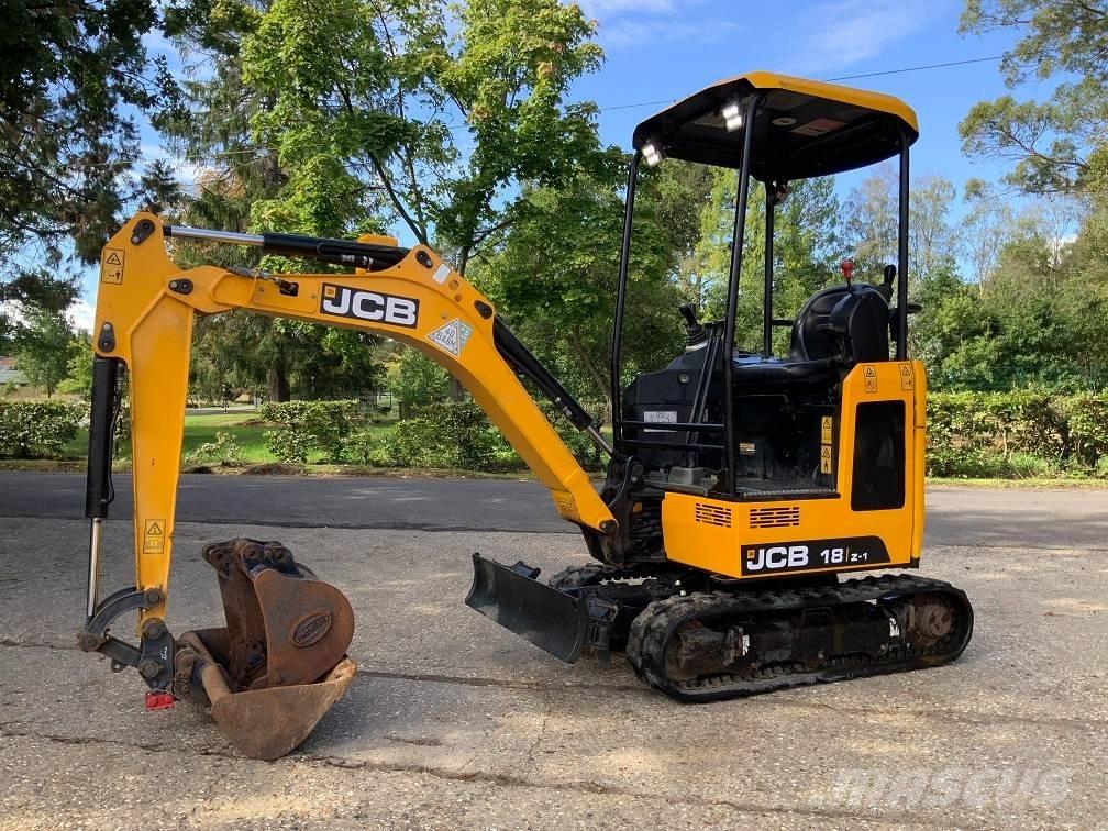 JCB 18 Z-1 Miniekskavaatorid < 7 t
