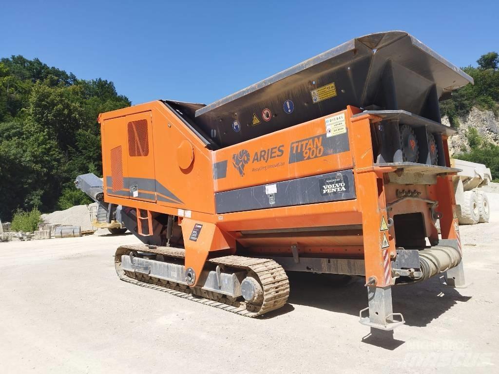 Arjes Titan 900 Prügipurustajad