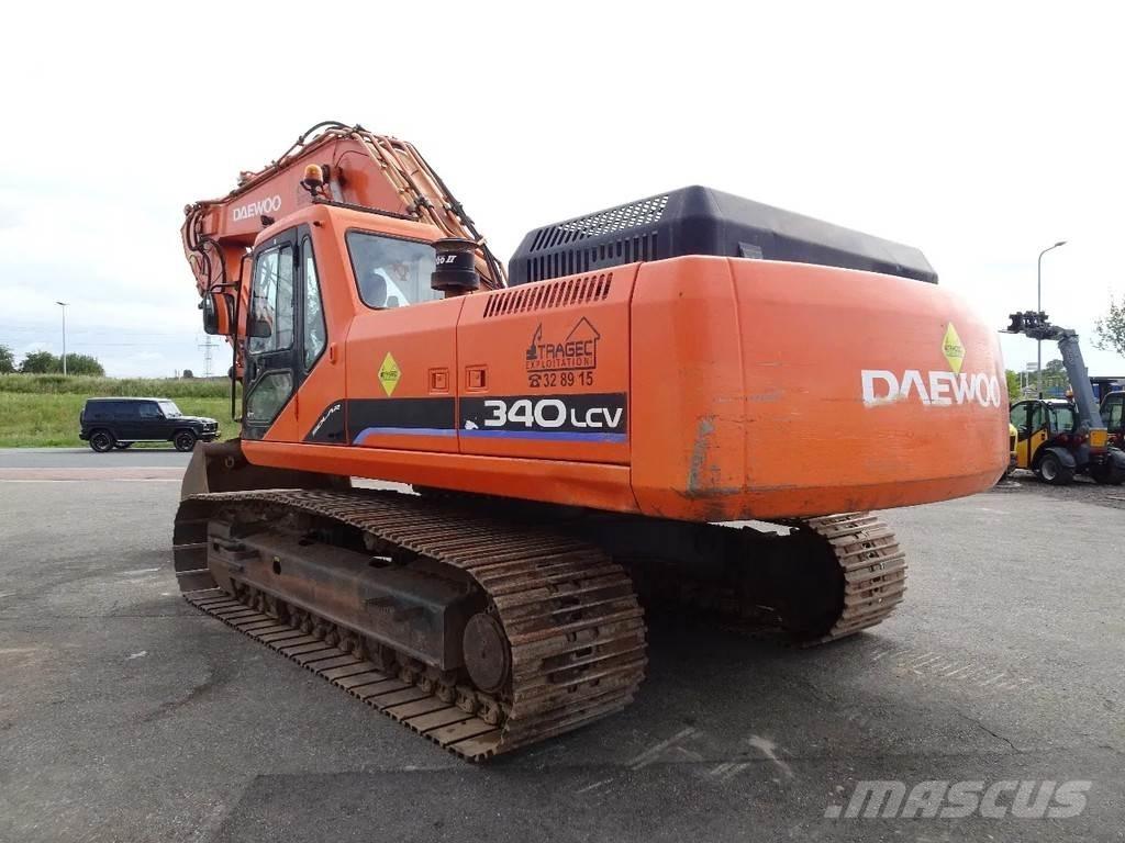 Daewoo 340LC-V Roomikekskavaatorid