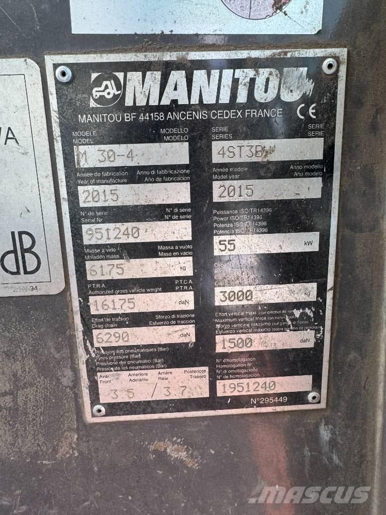 Manitou M 30.4 Diiseltõstukid