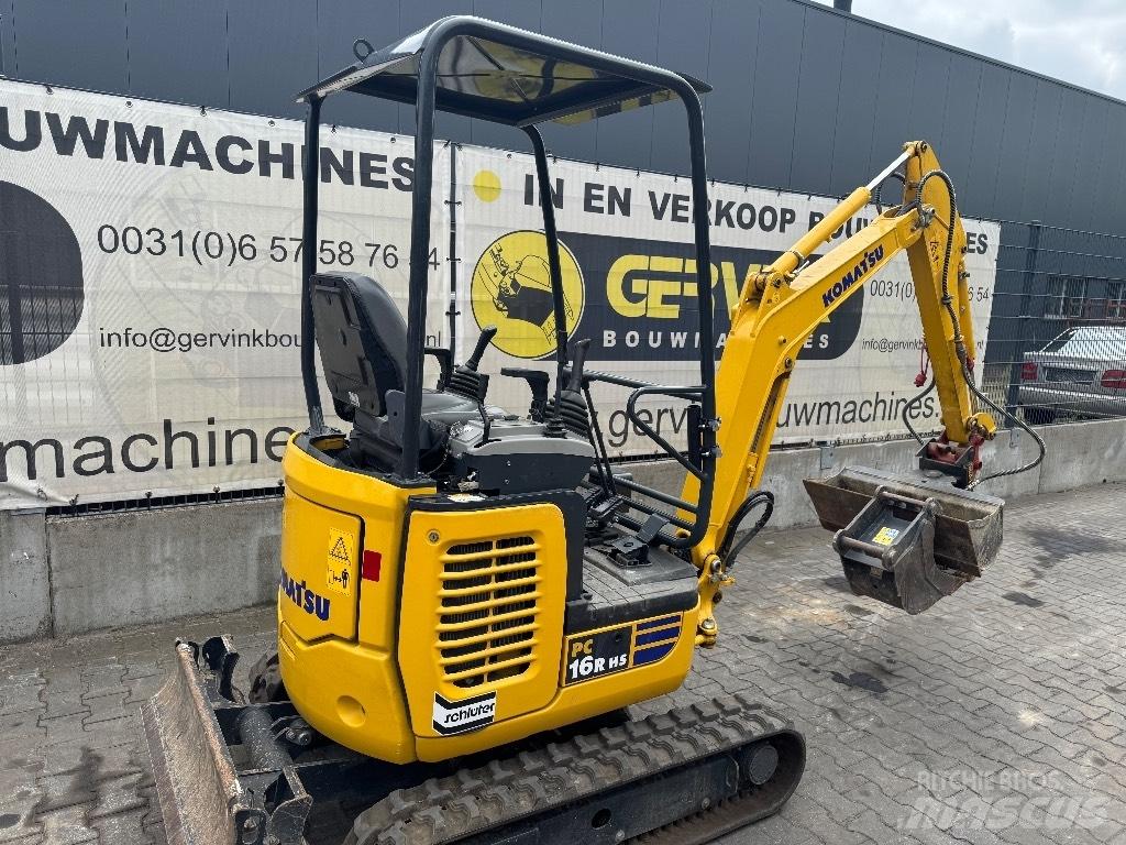 Komatsu PC 16 R-3HS Miniekskavaatorid < 7 t