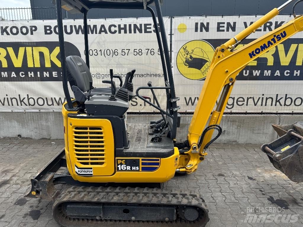 Komatsu PC 16 R-3HS Miniekskavaatorid < 7 t