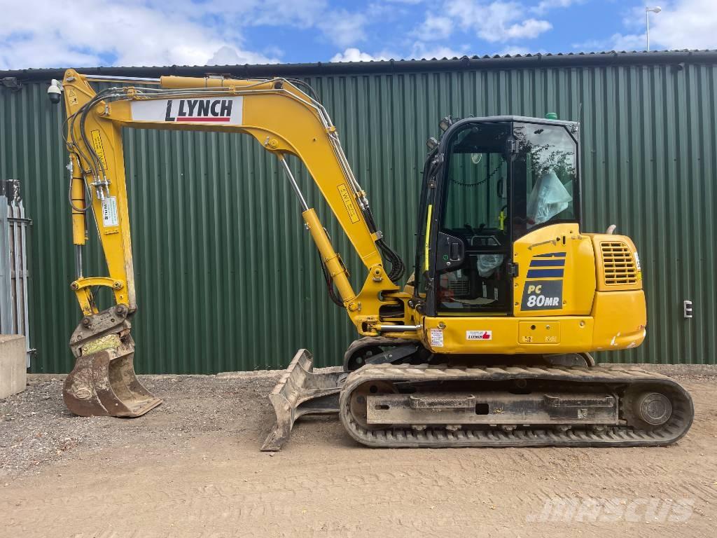 Komatsu PC 80 MR-5 Väikeekskavaatorid 7t-12t