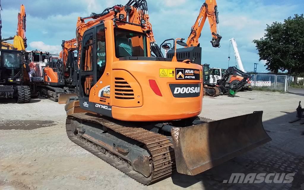 Doosan DX140LCR-5 Roomikekskavaatorid