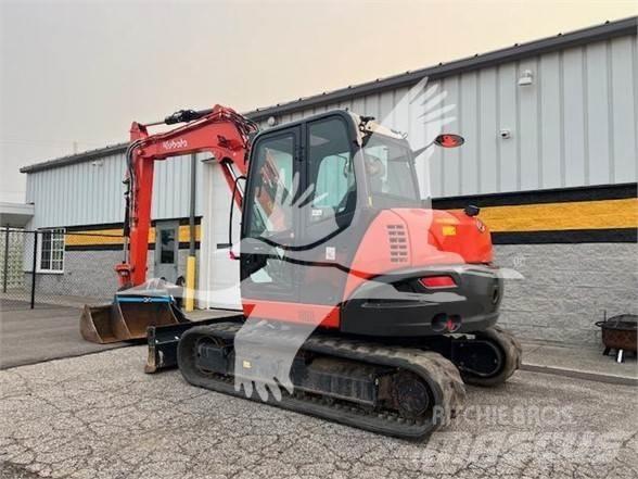 Kubota KX080-4 Roomikekskavaatorid
