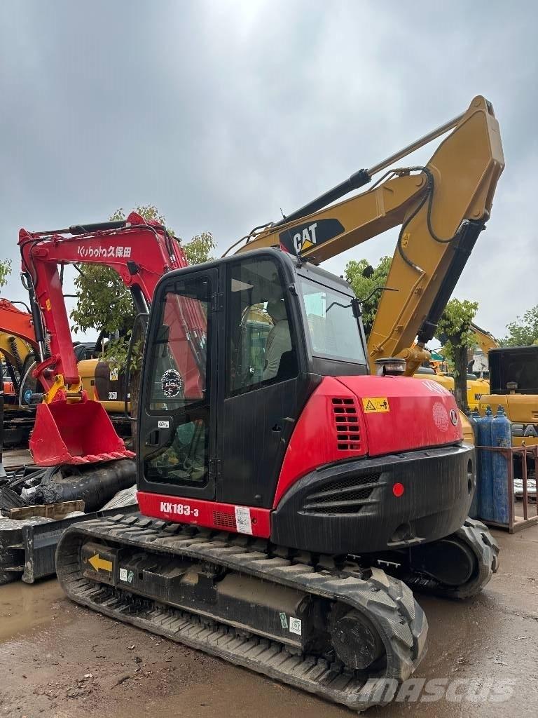 Kubota KX 183 Roomikekskavaatorid