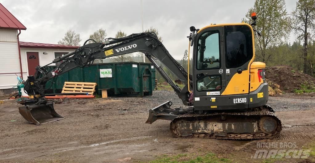 Volvo ECR 58 D Miniekskavaatorid < 7 t