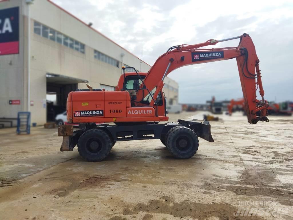 Doosan DX 140 W Ratasekskavaatorid