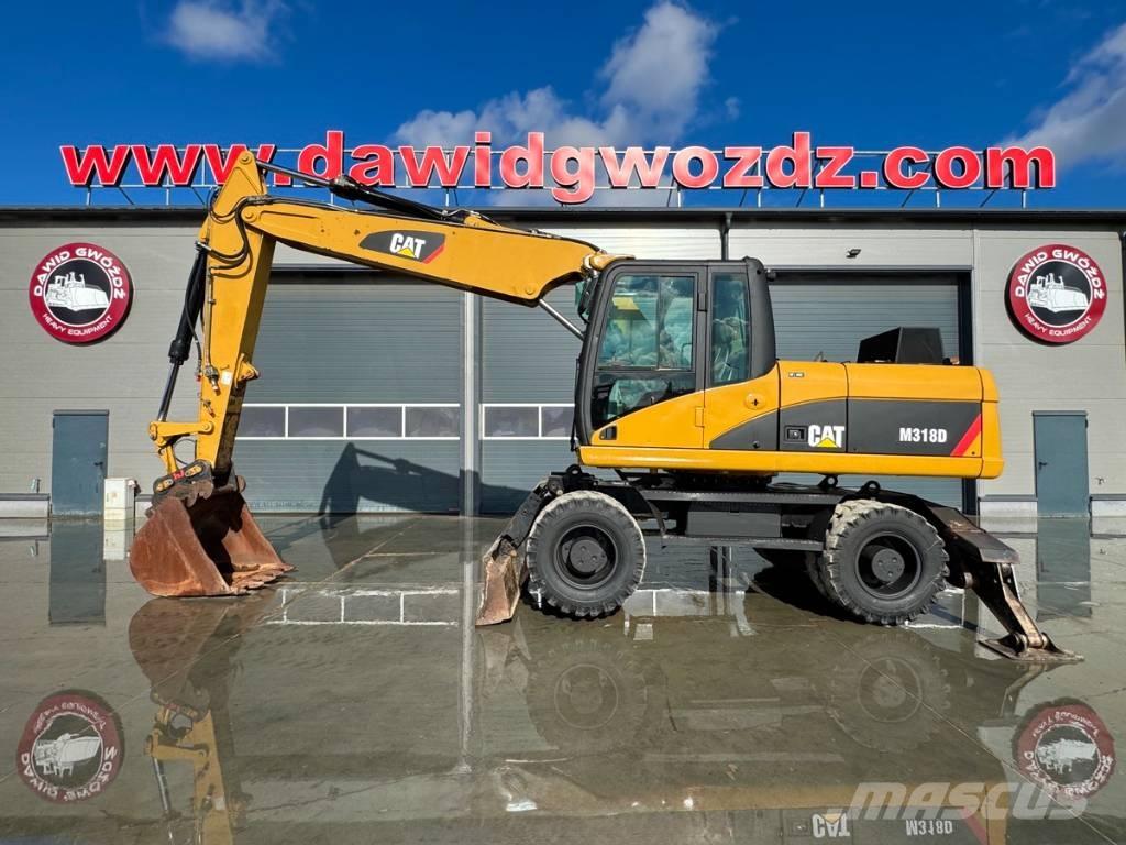 CAT M 318 D Ratasekskavaatorid