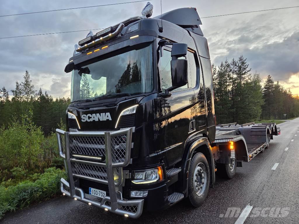 Scania R 450 Metsamasinate veokid