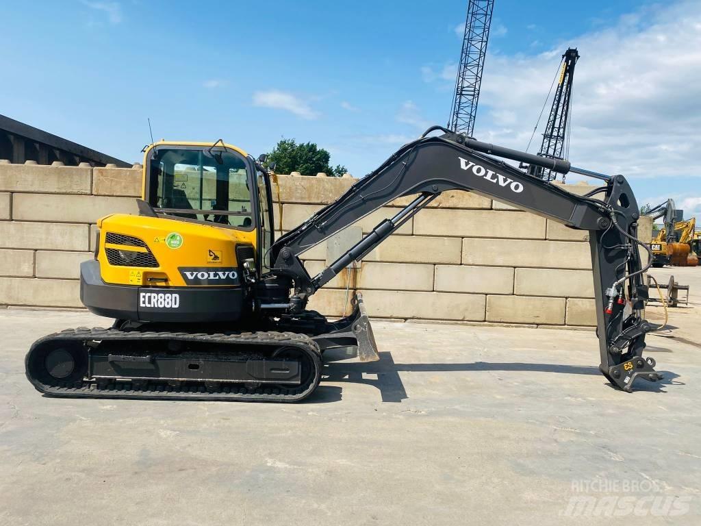 Volvo ECR 88 D Väikeekskavaatorid 7t-12t