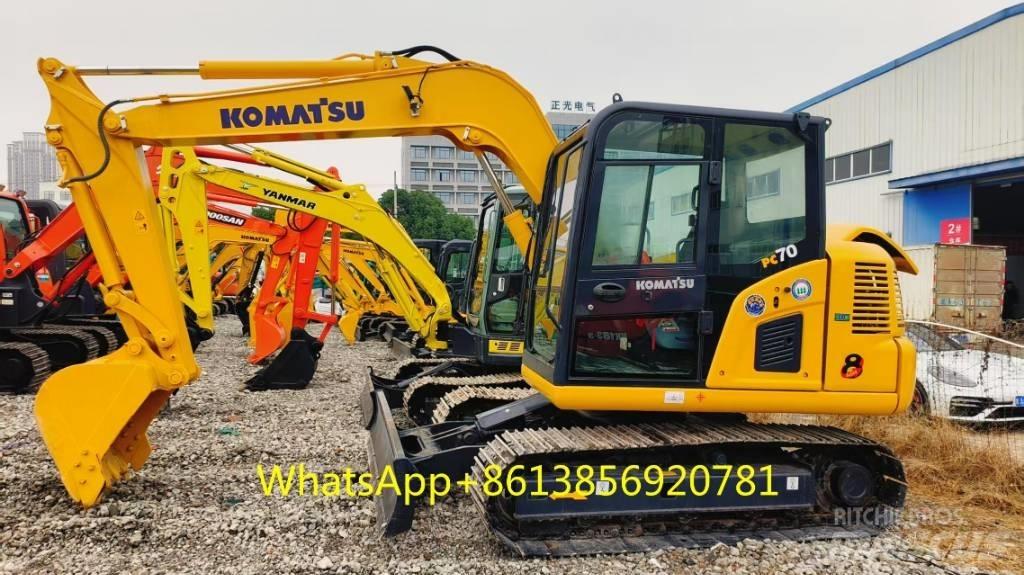 Komatsu PC 70-8 Roomikekskavaatorid