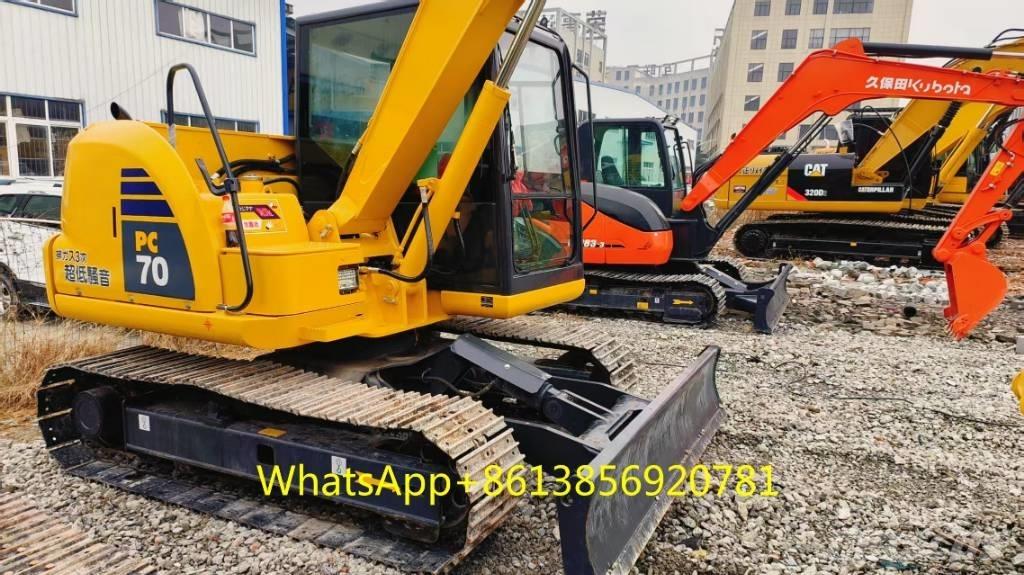 Komatsu PC 70-8 Roomikekskavaatorid
