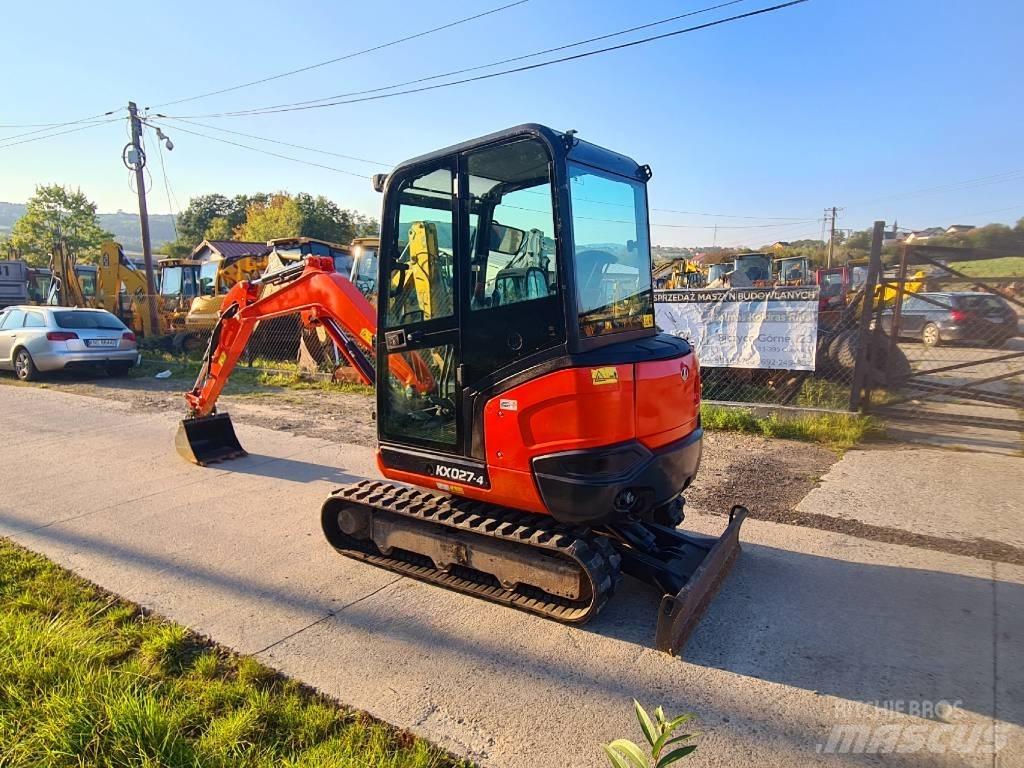Kubota KX 027-4 Miniekskavaatorid < 7 t