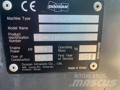 Doosan DX235LCR-5 Roomikekskavaatorid