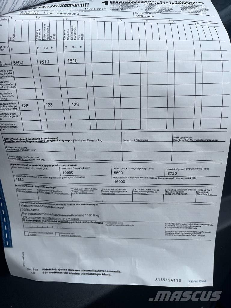 Volvo FH 13 540 Sadulveokid