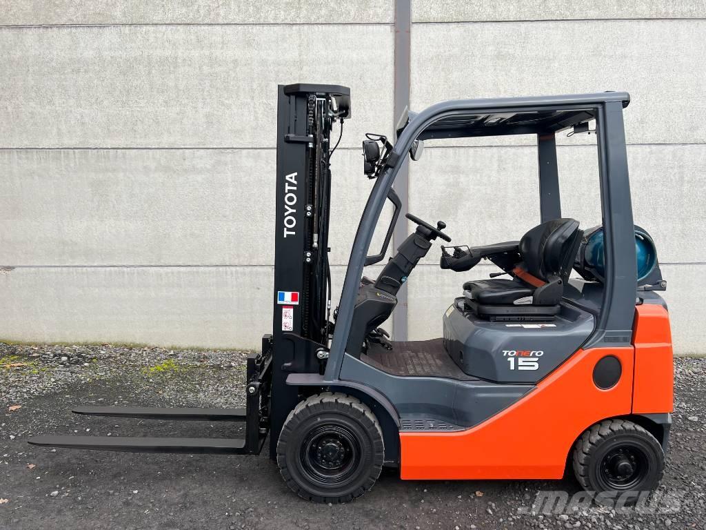 Toyota 02-8 FGF 15 Gaasitõstukid