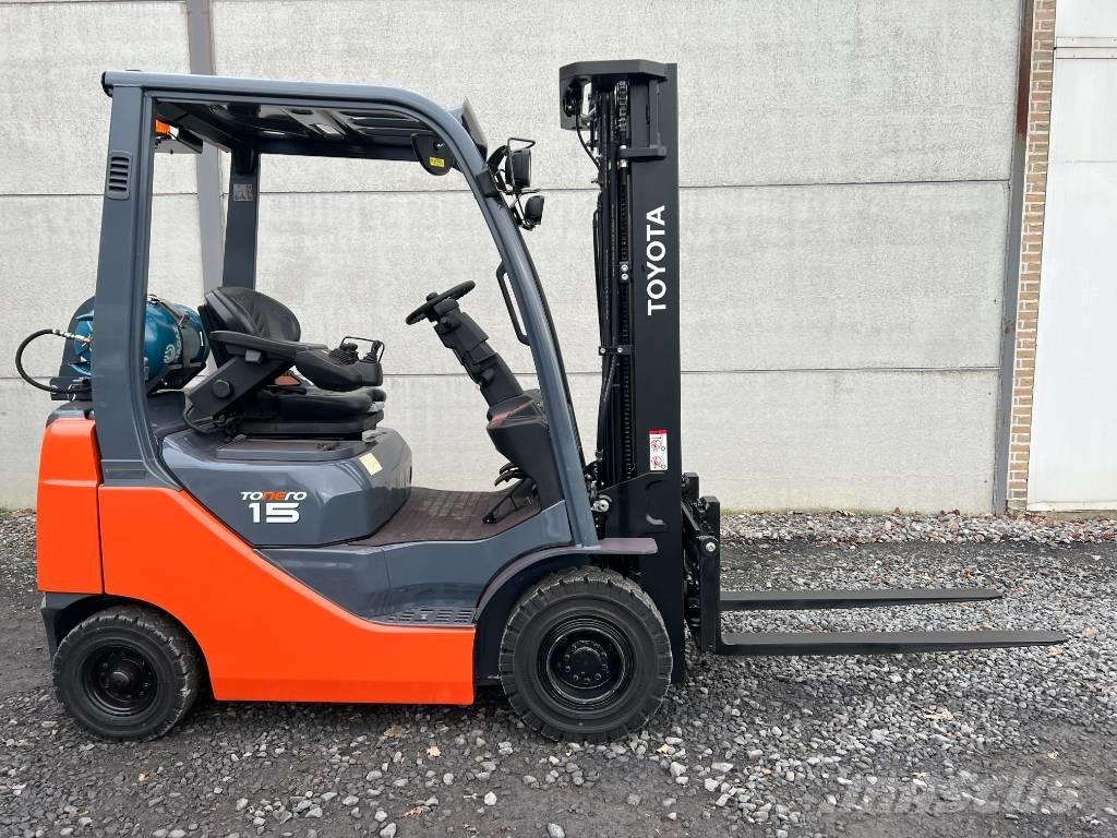 Toyota 02-8 FGF 15 Gaasitõstukid