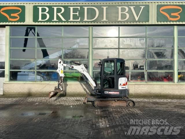 Bobcat E 26 EM Miniekskavaatorid < 7 t