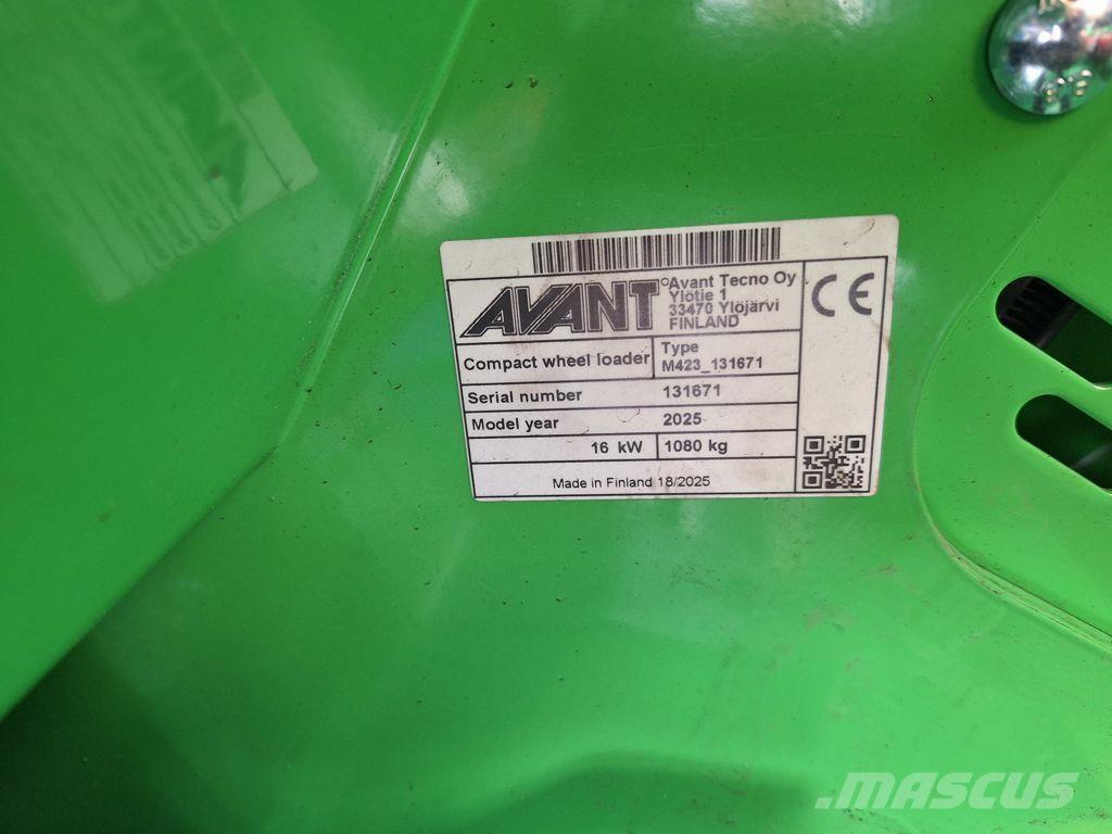 Avant 423 TDL Muud ekskavaatorid