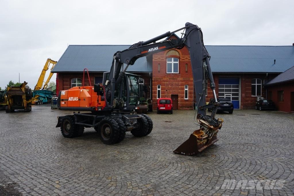 Atlas 160 W Ratasekskavaatorid