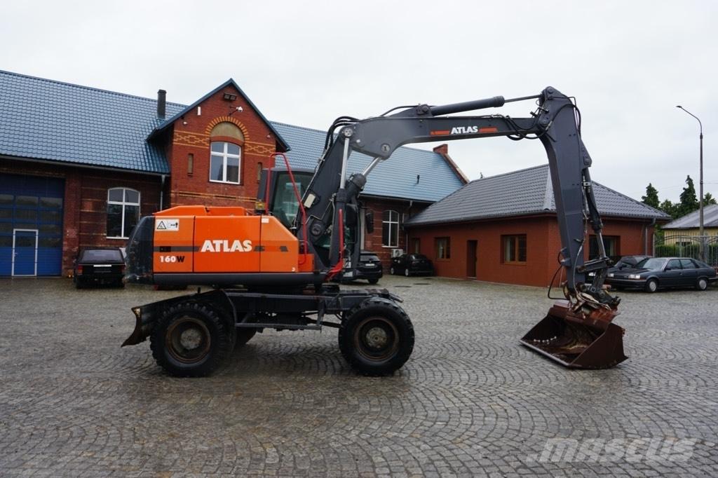 Atlas 160 W Ratasekskavaatorid