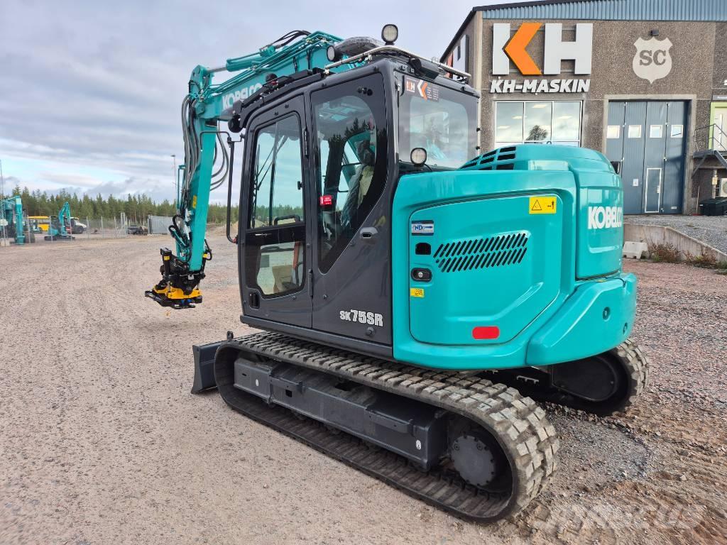 Kobelco SK75SR-7 Väikeekskavaatorid 7t-12t