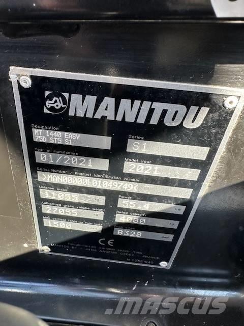 Manitou MT 1440 Teleskooplaadurid