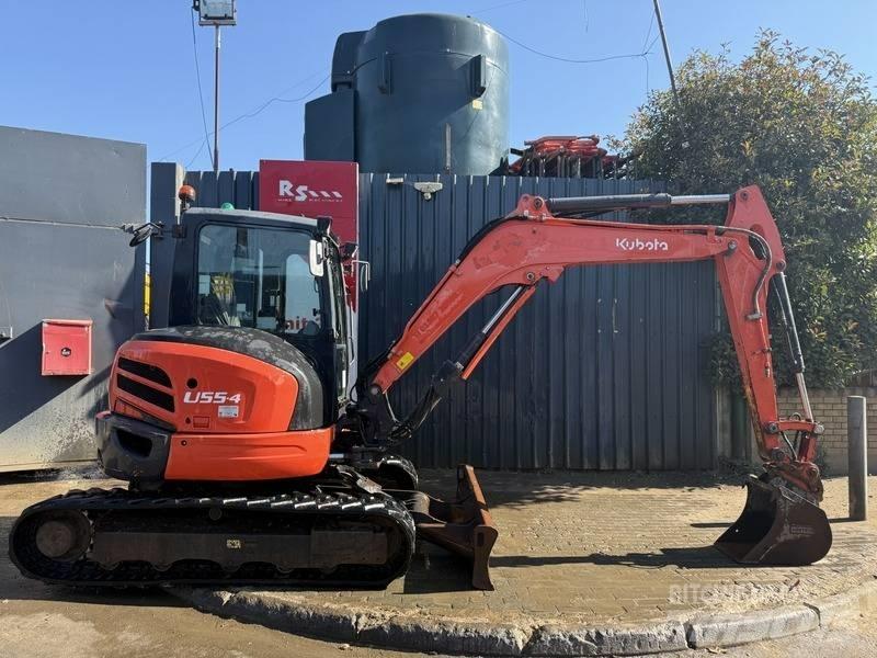Kubota U 55-4 Miniekskavaatorid < 7 t