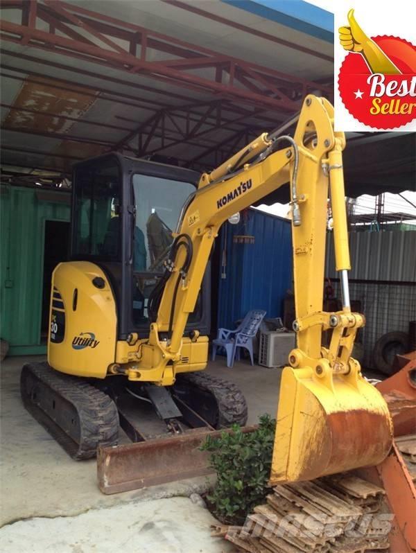 Komatsu PC 30 Miniekskavaatorid < 7 t