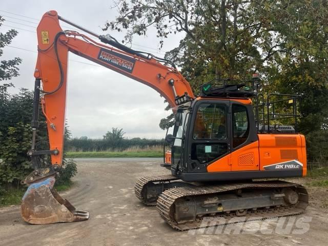 Doosan DX 140 LC-7 Roomikekskavaatorid