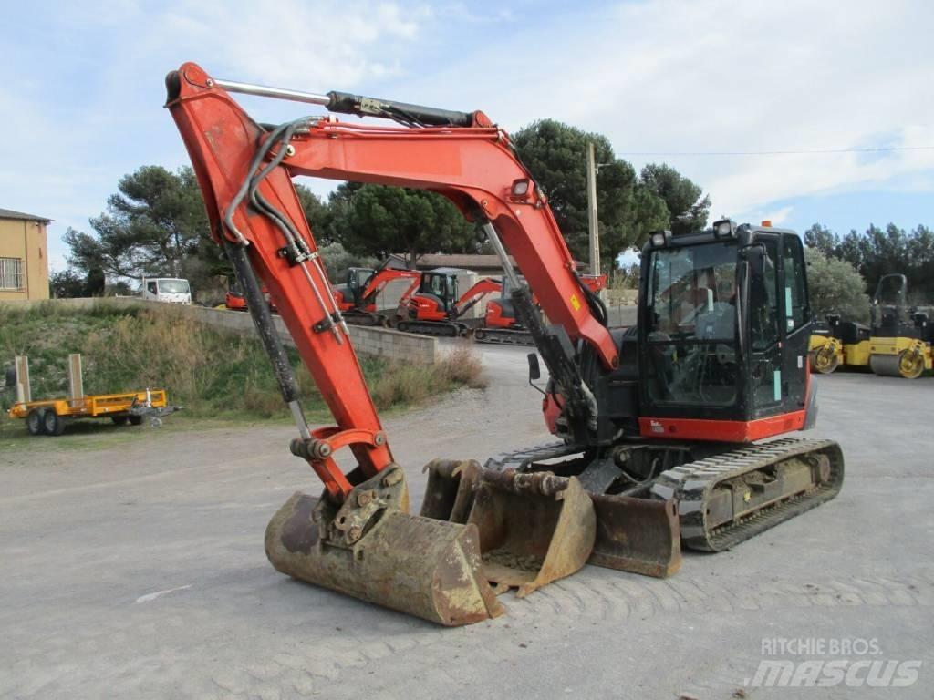 Kubota KX 080-4 Väikeekskavaatorid 7t-12t