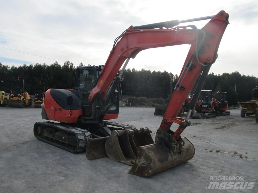 Kubota KX 080-4 Väikeekskavaatorid 7t-12t
