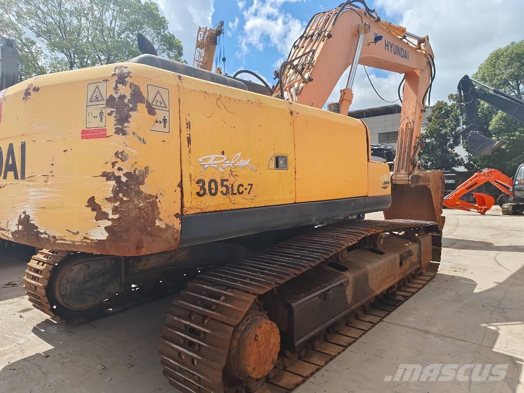 Hyundai R305LC-7 Roomikekskavaatorid