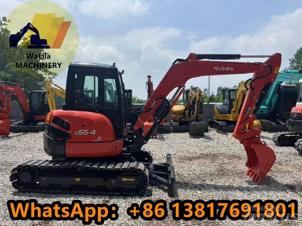 Kubota U 55-4 Miniekskavaatorid < 7 t