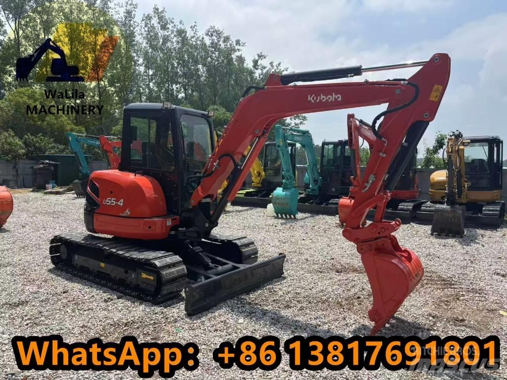 Kubota U 55-4 Miniekskavaatorid < 7 t