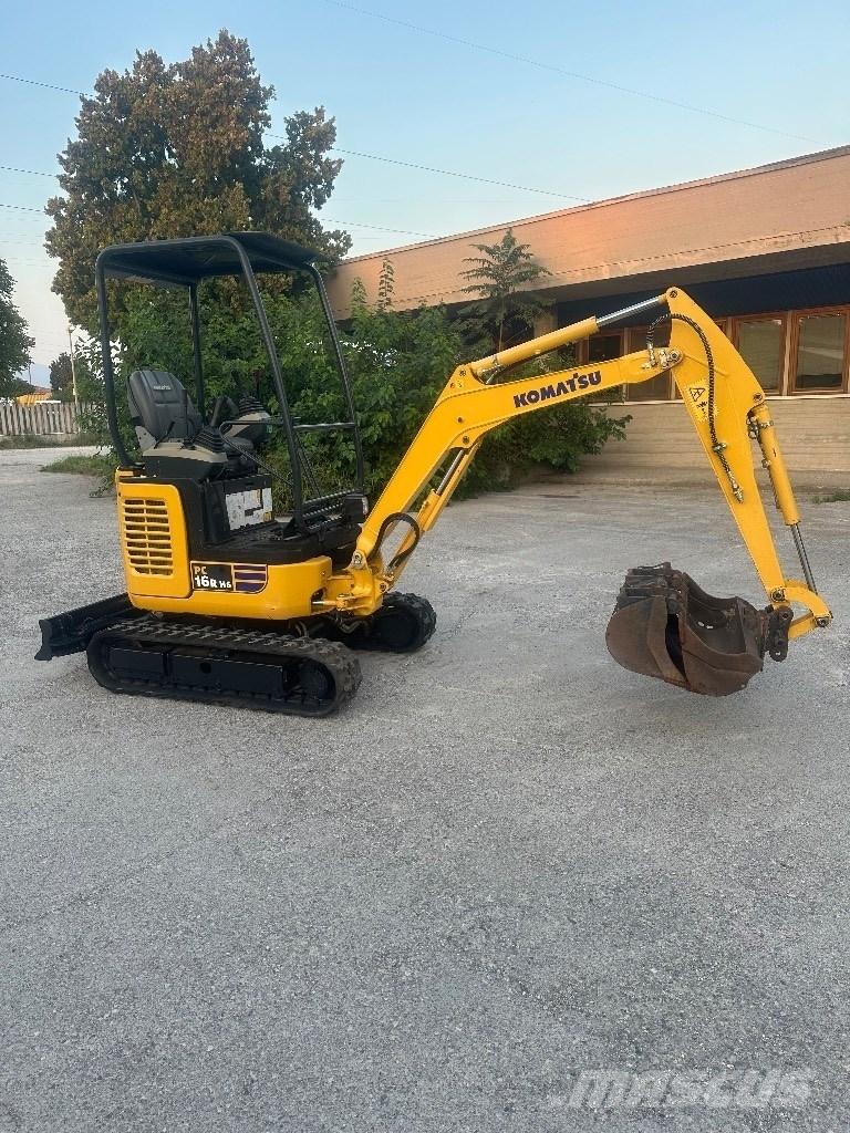 Komatsu PC16R-HS Roomikekskavaatorid