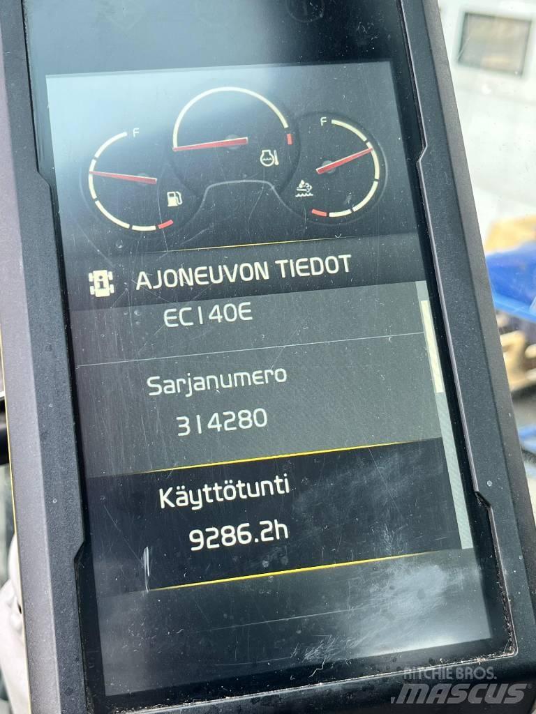 Volvo EC 140 ELM Roomikekskavaatorid
