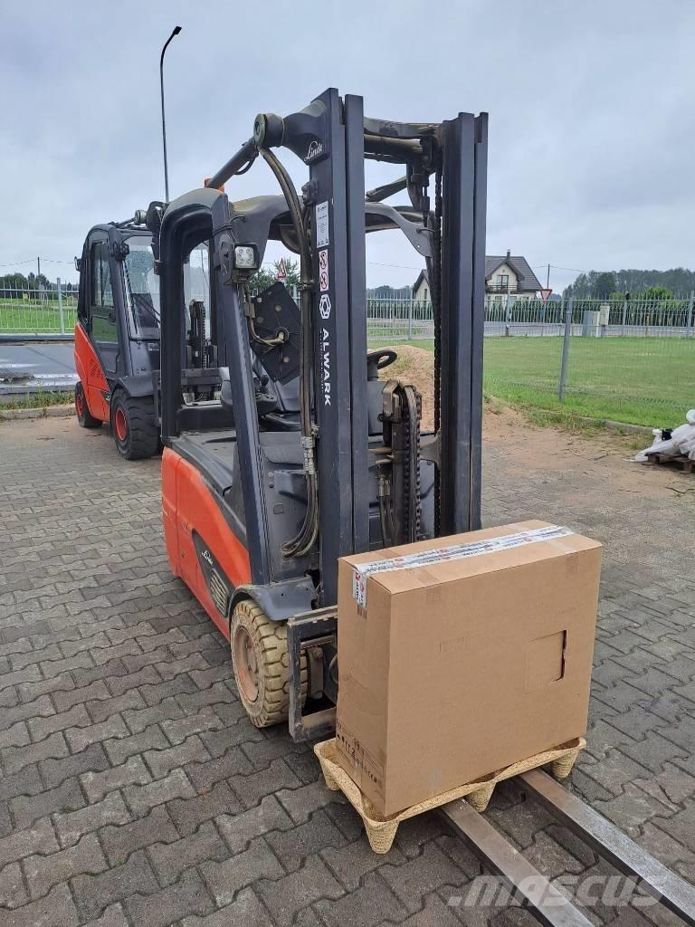 Linde E 16 Elektritõstukid