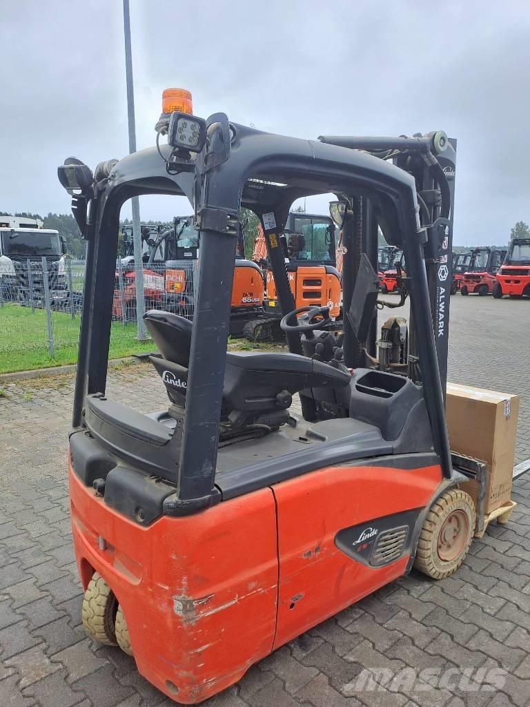 Linde E 16 Elektritõstukid