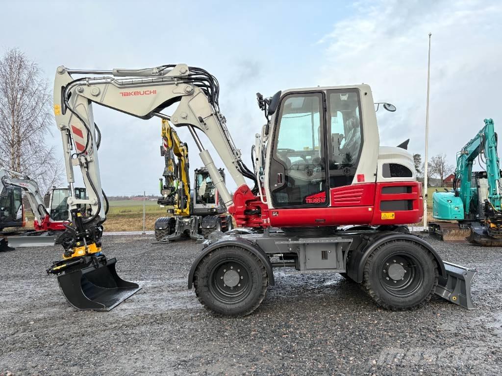 Takeuchi TB395W Ratasekskavaatorid